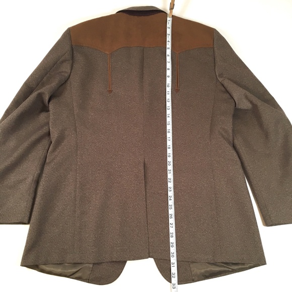Vintage Blazer Prestige West Western suit jacket - Picture 6 of 8
